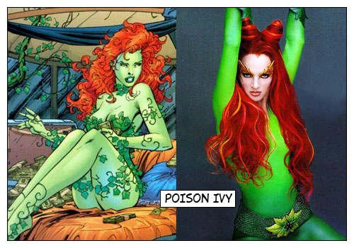 poison ivy villain uma thurman. POISON IVY Portrayed by: Uma